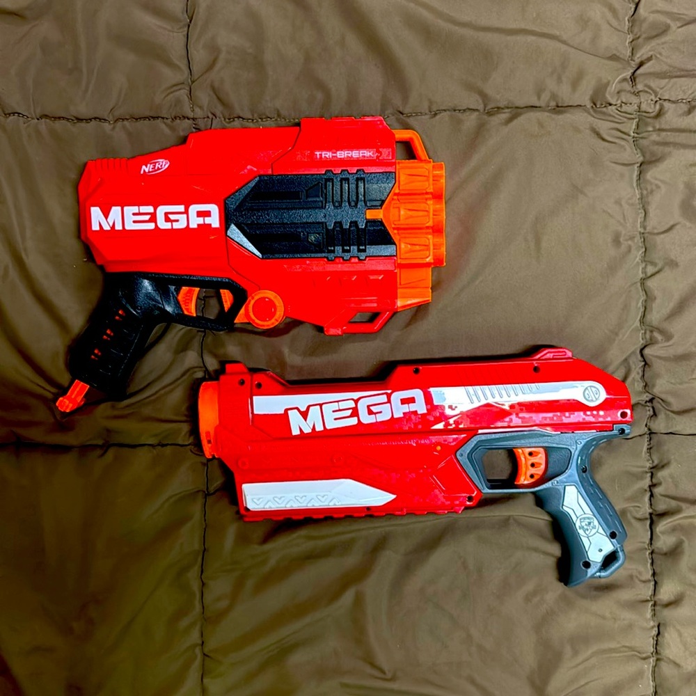 Nerf Mega guns